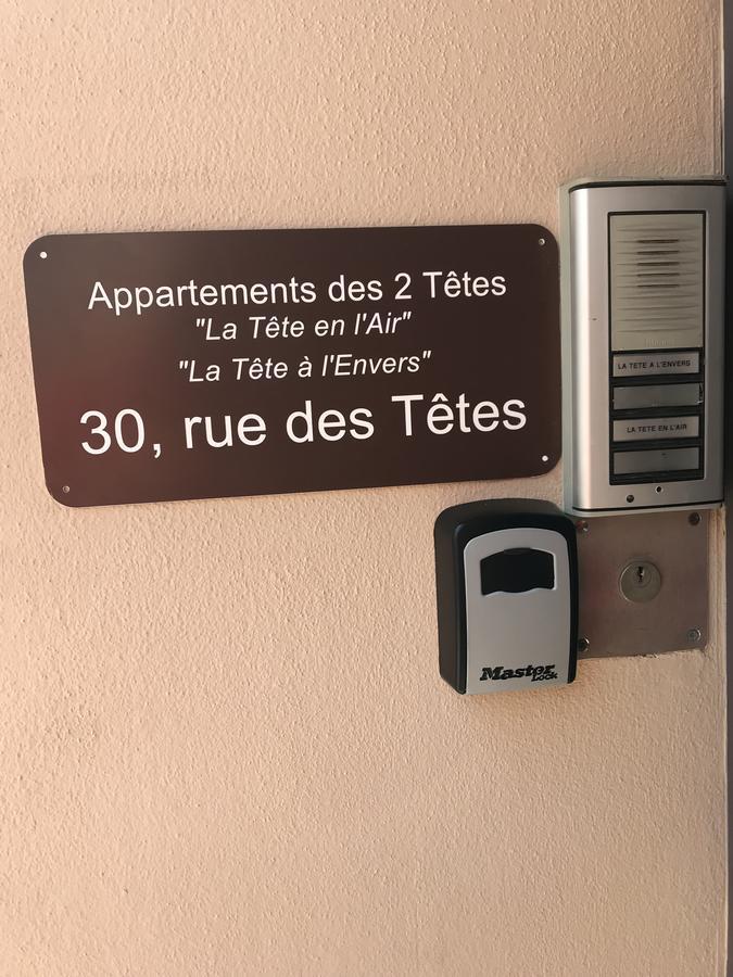 Appartements Des 2 Tetes Кольмар Екстер'єр фото
